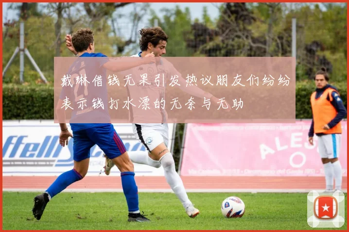 戴琳借钱无果引发热议朋友们纷纷表示钱打水漂的无奈与无助
