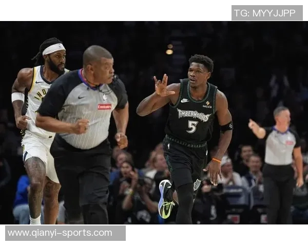 兰德尔谈与爱德华兹的默契配合：赛季磨合让我们更加默契无间